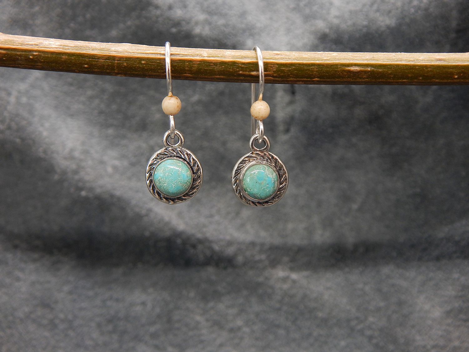 Turquoise Sun Earrings