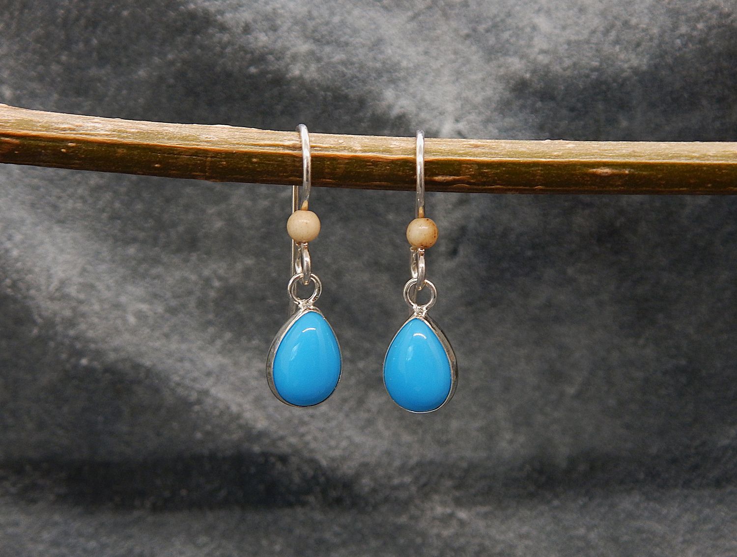 Turquoise Tear Drop Earrings