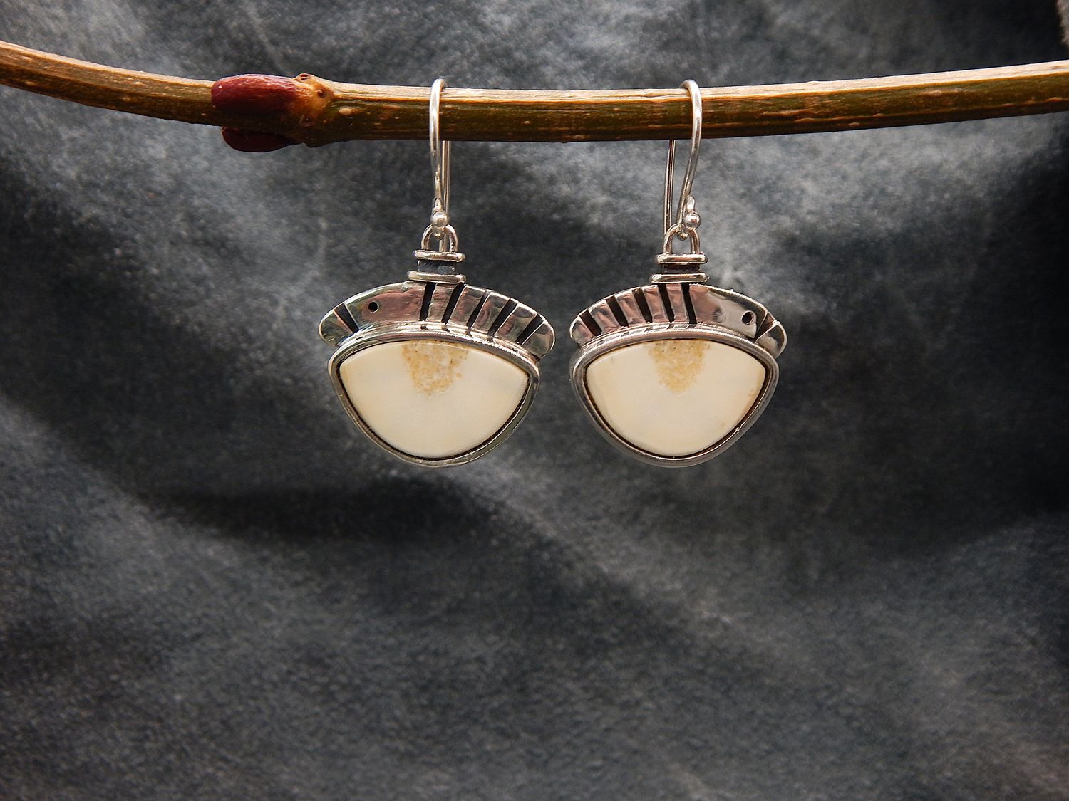 Fossilized Walrus Ivory Fish