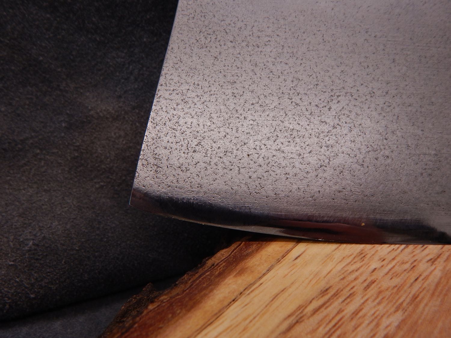 High Carbon Steel Savoonga Ulu With Caribou Antler Handle