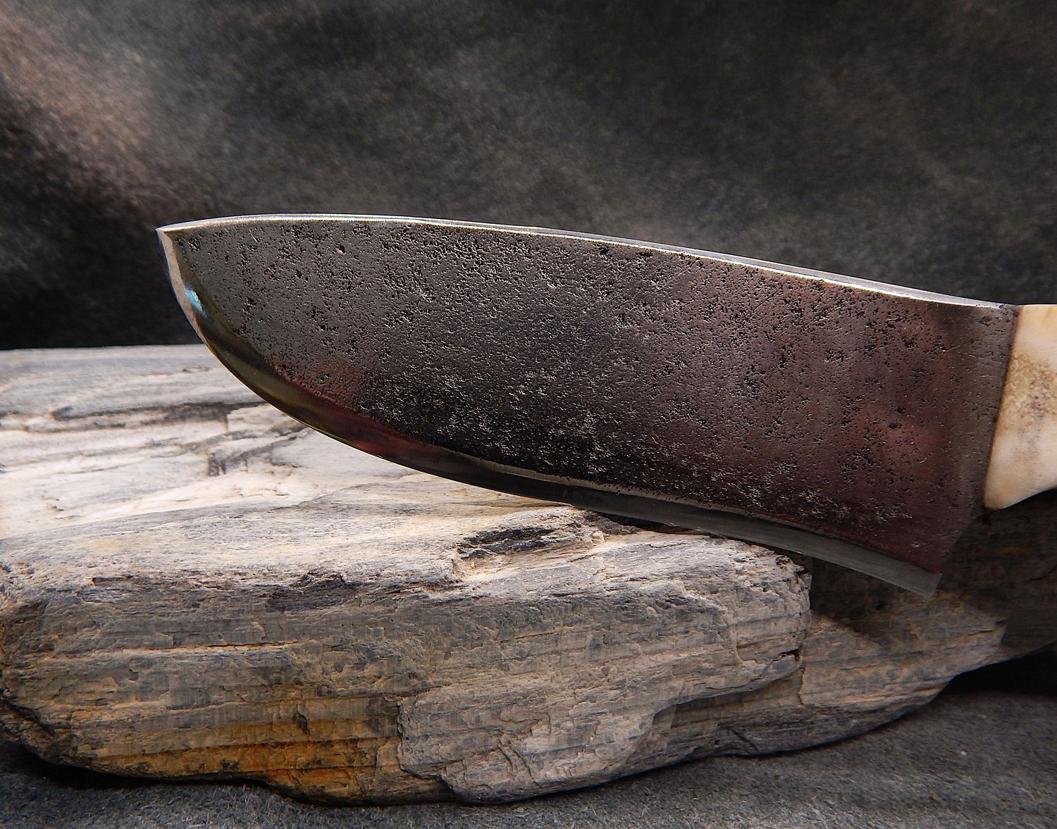 High-Carbon Steel and Shed Caribou Antler Small Eskimo