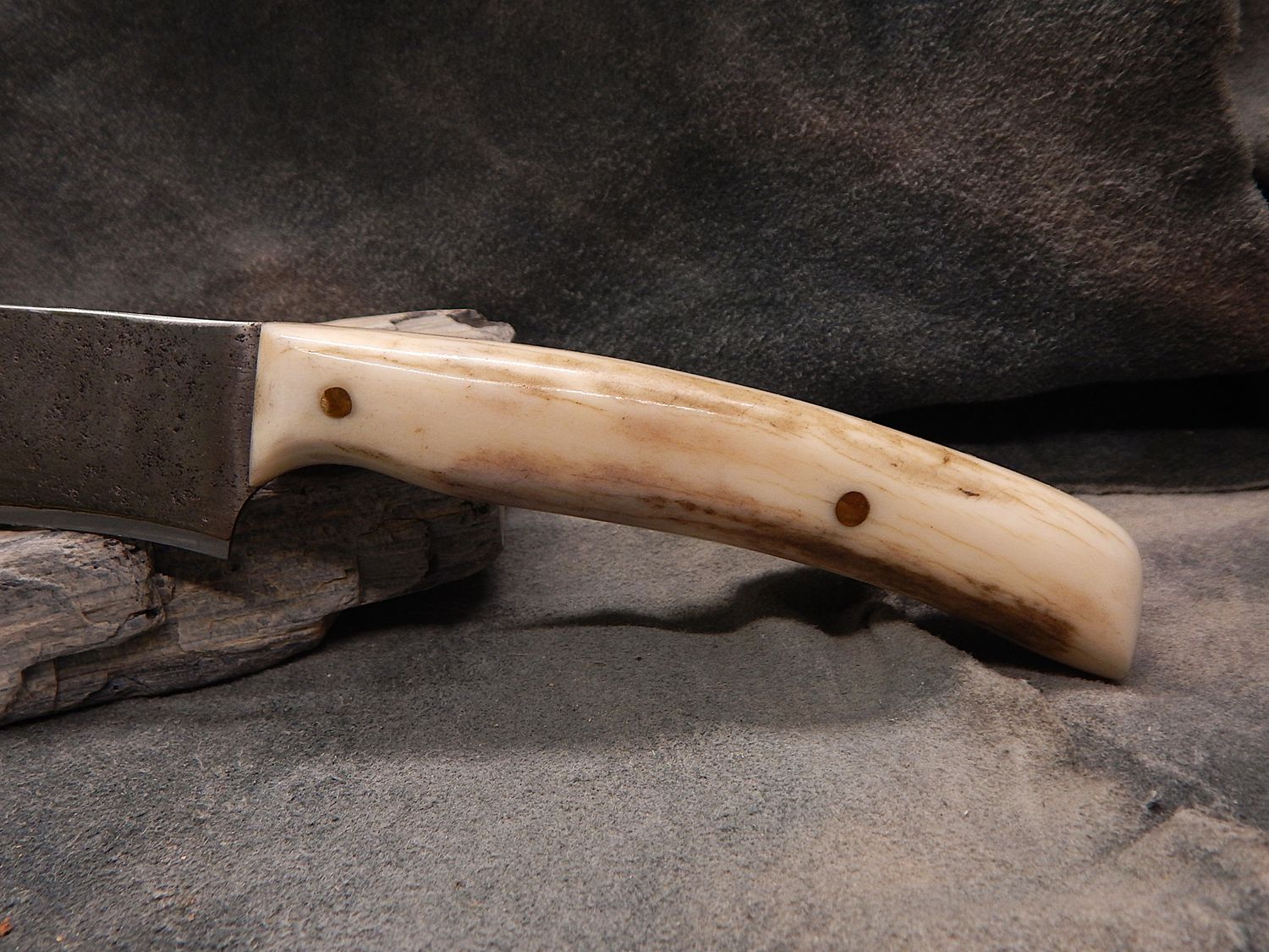 High-Carbon Steel and Shed Caribou Antler Small Eskimo