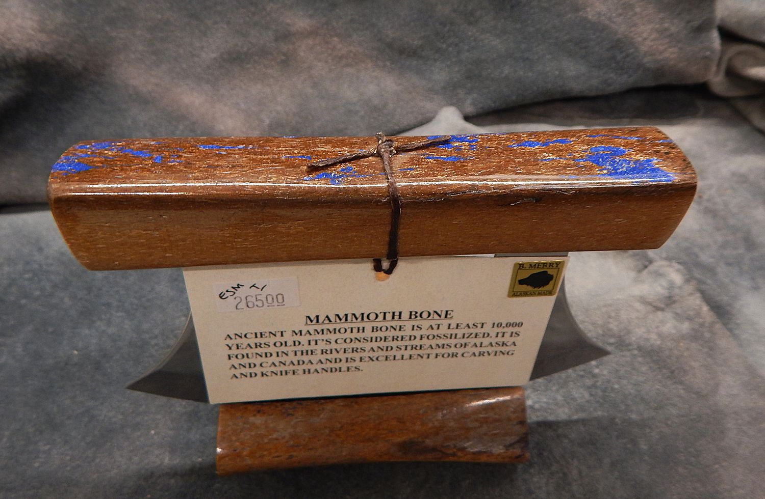 Ancient Woolly Mammoth Bone Ulu