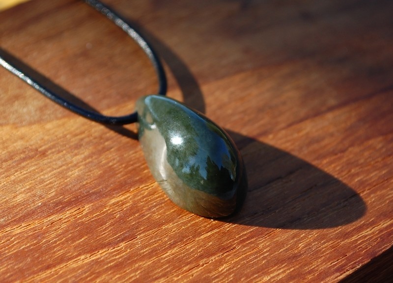 Big Sur &quot;Green&quot; Jade Pendant