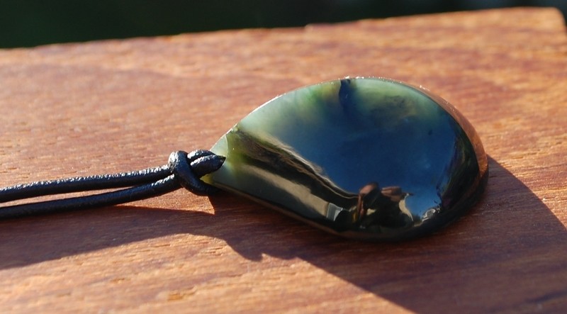 Big Sur &quot;Blue/Green&quot; Jade Pendant