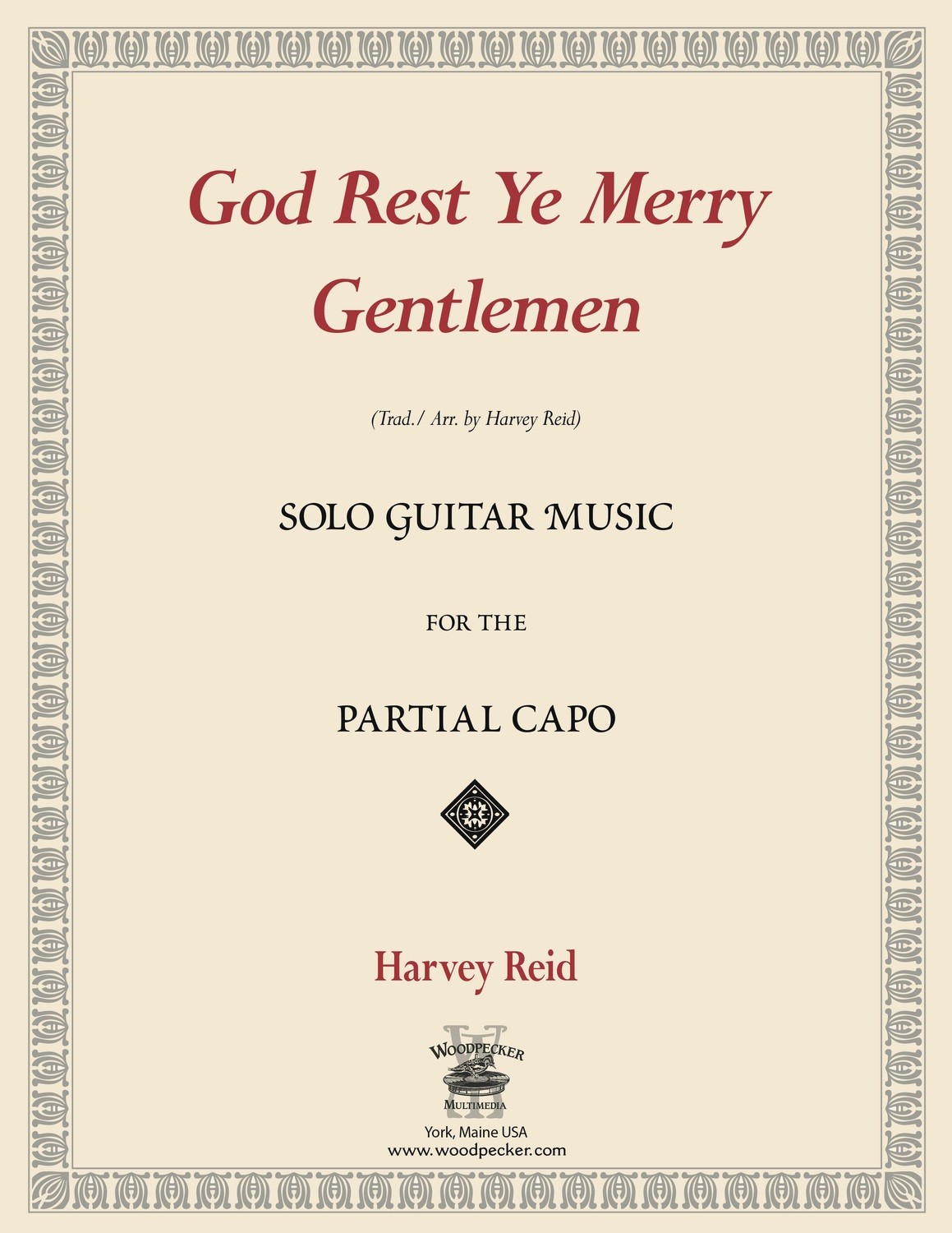 God Rest Ye Merry Gentlemen (Sheet Music &amp; TAB- PDF)