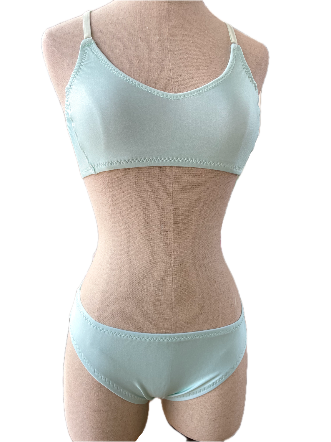 Baby Blue Bralette Set