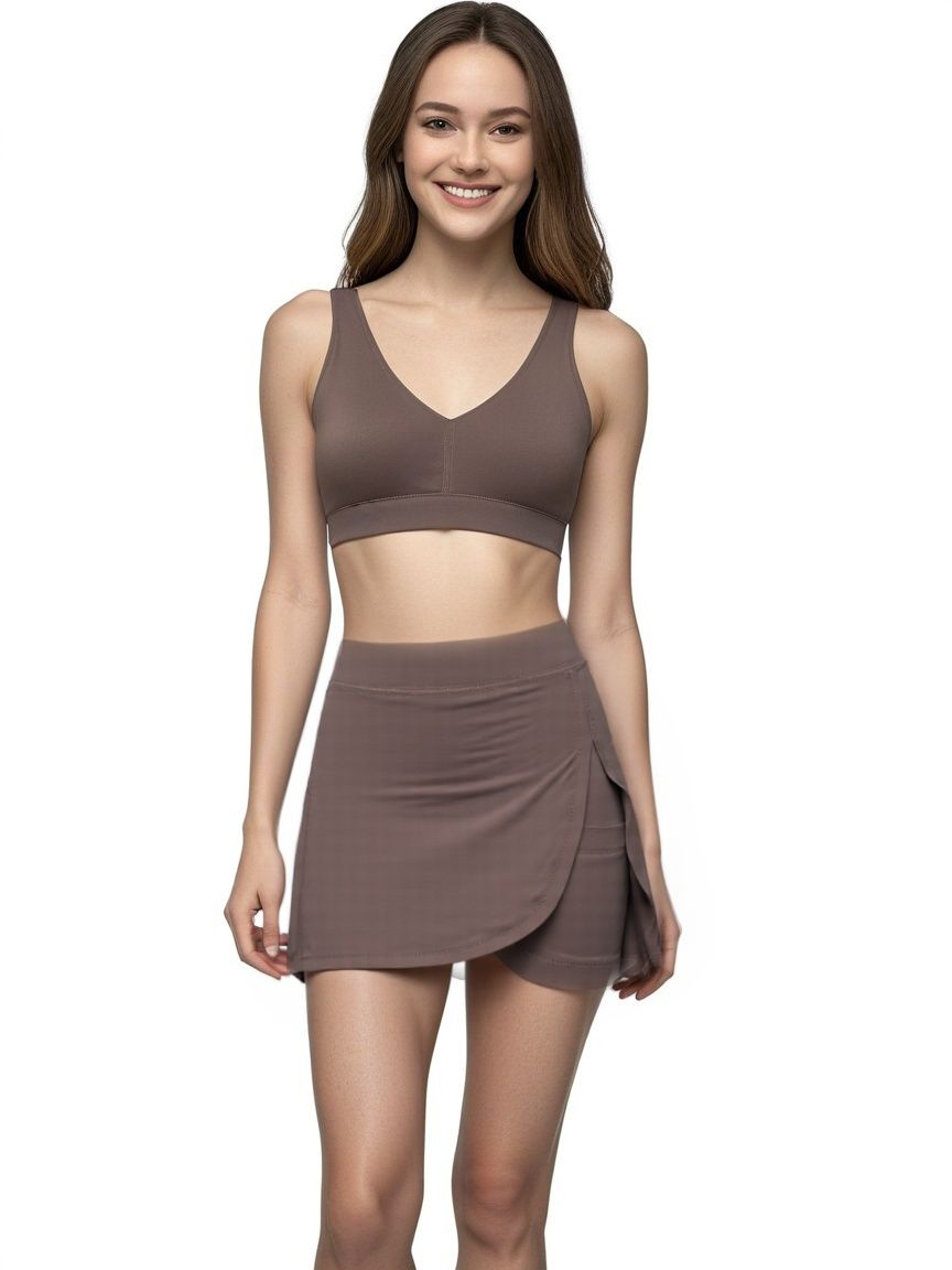 Mocha Skort Set