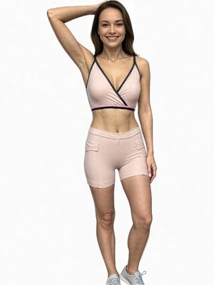 Pink Short Set