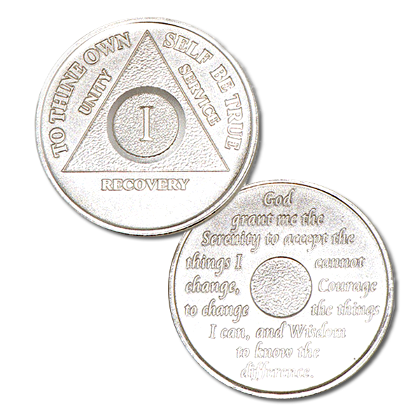 Sterling Silver AA Coin