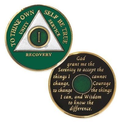 Green AA Coin