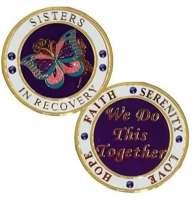 Sisters In Recovery Medallion