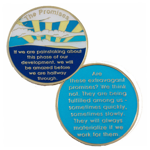 Promises Recovery Medallion