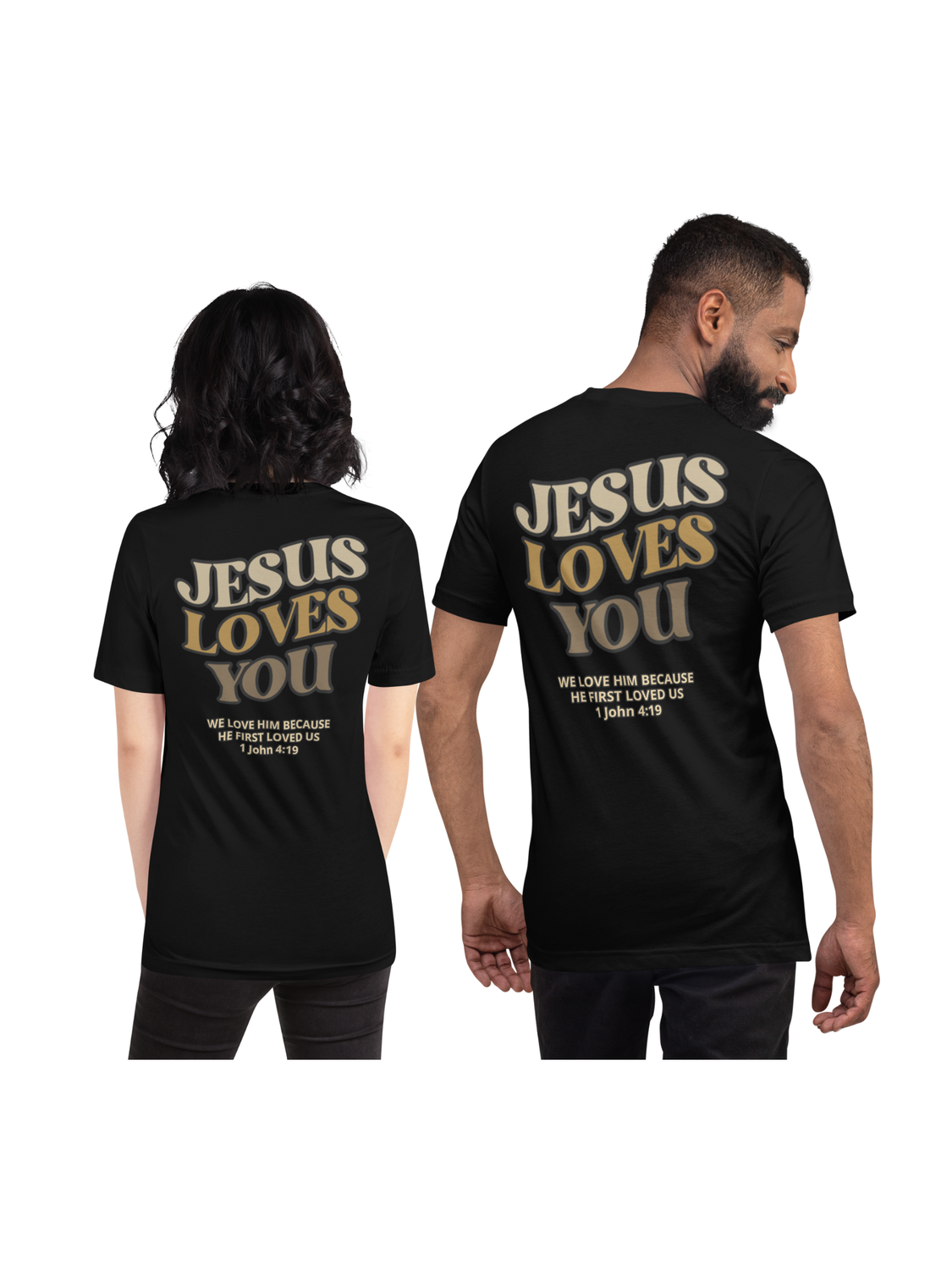 Unisex Jesus Loves you T-shirt