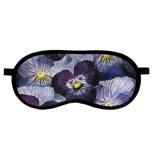 Маска для сну Фіолетові квіти
