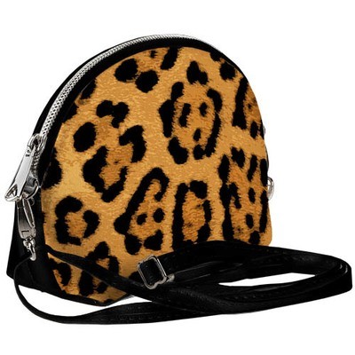 Маленька жіноча сумочка Coquette Леопардовий принт
