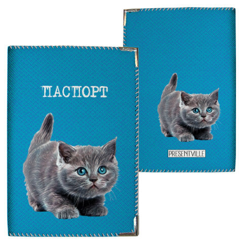 Обложка на паспорт Котёнок