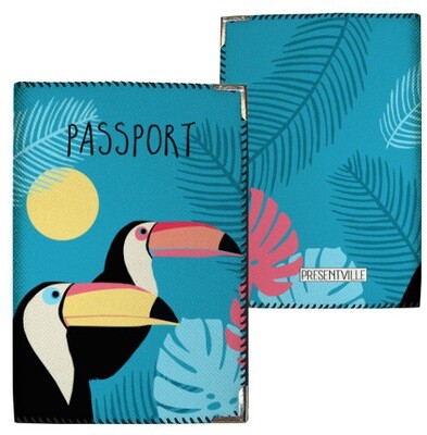 Обкладинка на паспорт Тукани