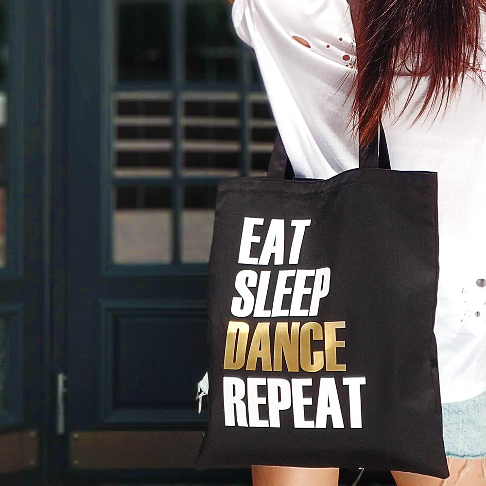 Эко сумка Market (шопер) Eat Sleep Dance Repeat