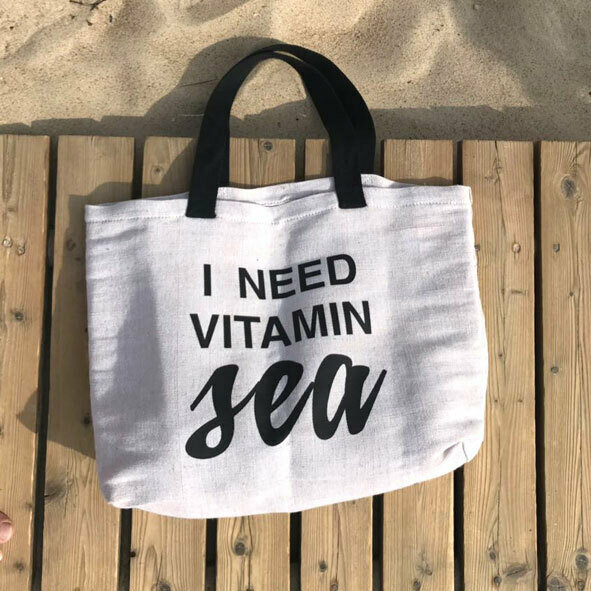 Пляжная сумка Beach I need vitamin sea