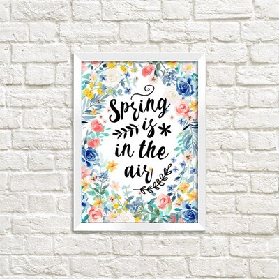 Постер в рамці A4 Spring is in the air