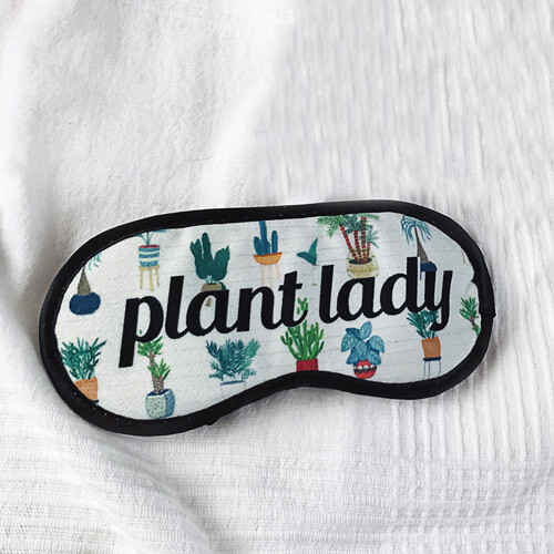 Маска для сна Plant lady
