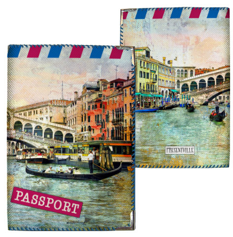 Обложка на паспорт Венеция