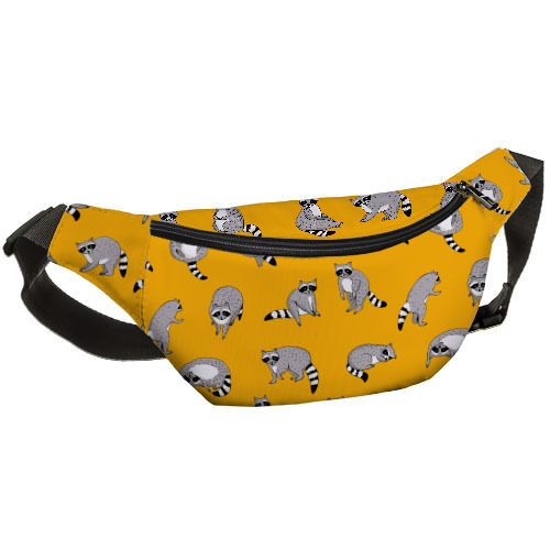 Сумка бананка BUMBAG Енотики Сумка бананка BUMBAG Енотики