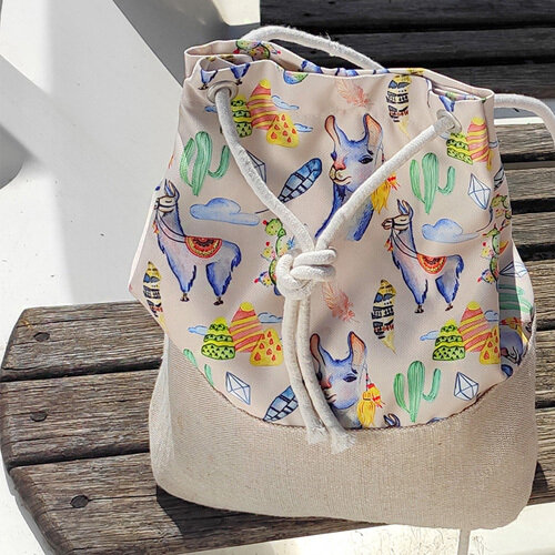 Рюкзак тканинний Summer Лами