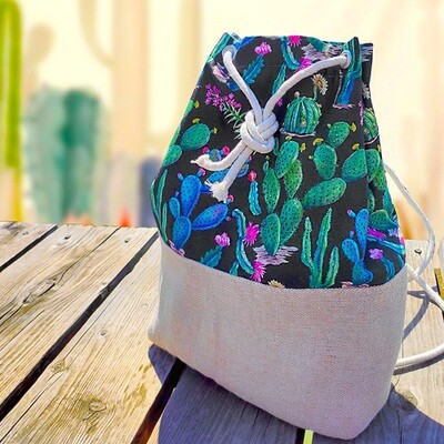 Рюкзак тканинний Summer Кактуси