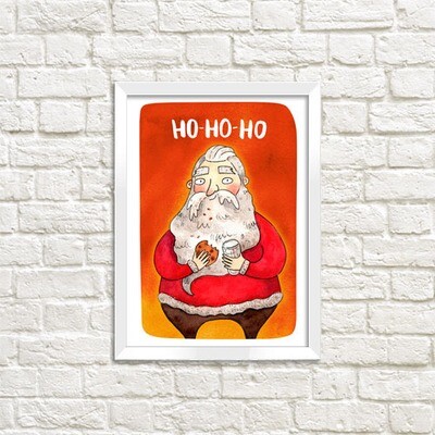Постер у рамці А3 Ho-ho-ho