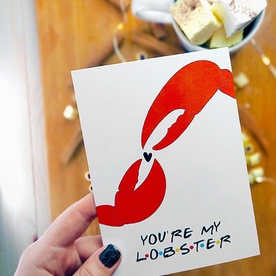 Листівка з конвертом You`re my lobster