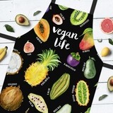 Фартух повнокольоровий Сolorful Vegan life