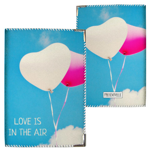 Обложка на паспорт Love is the air