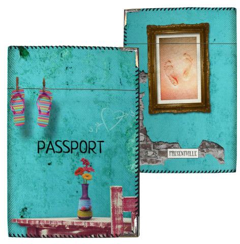 Обложка на паспорт Лето