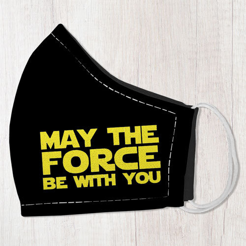 Маска защитная для лица, размер L-XL May the force be with you
