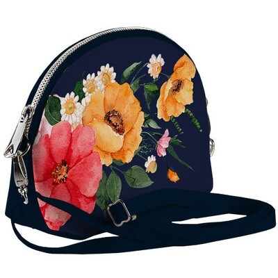 Маленька жіноча сумочка Coquette Яскраві квіти