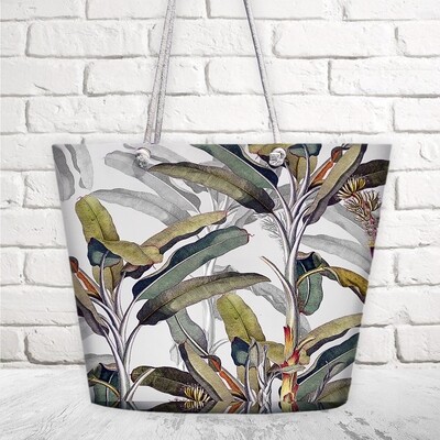 Пляжна сумка Malibu Довгі тропічні листя