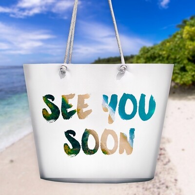 Пляжна сумка Malibu See you soon
