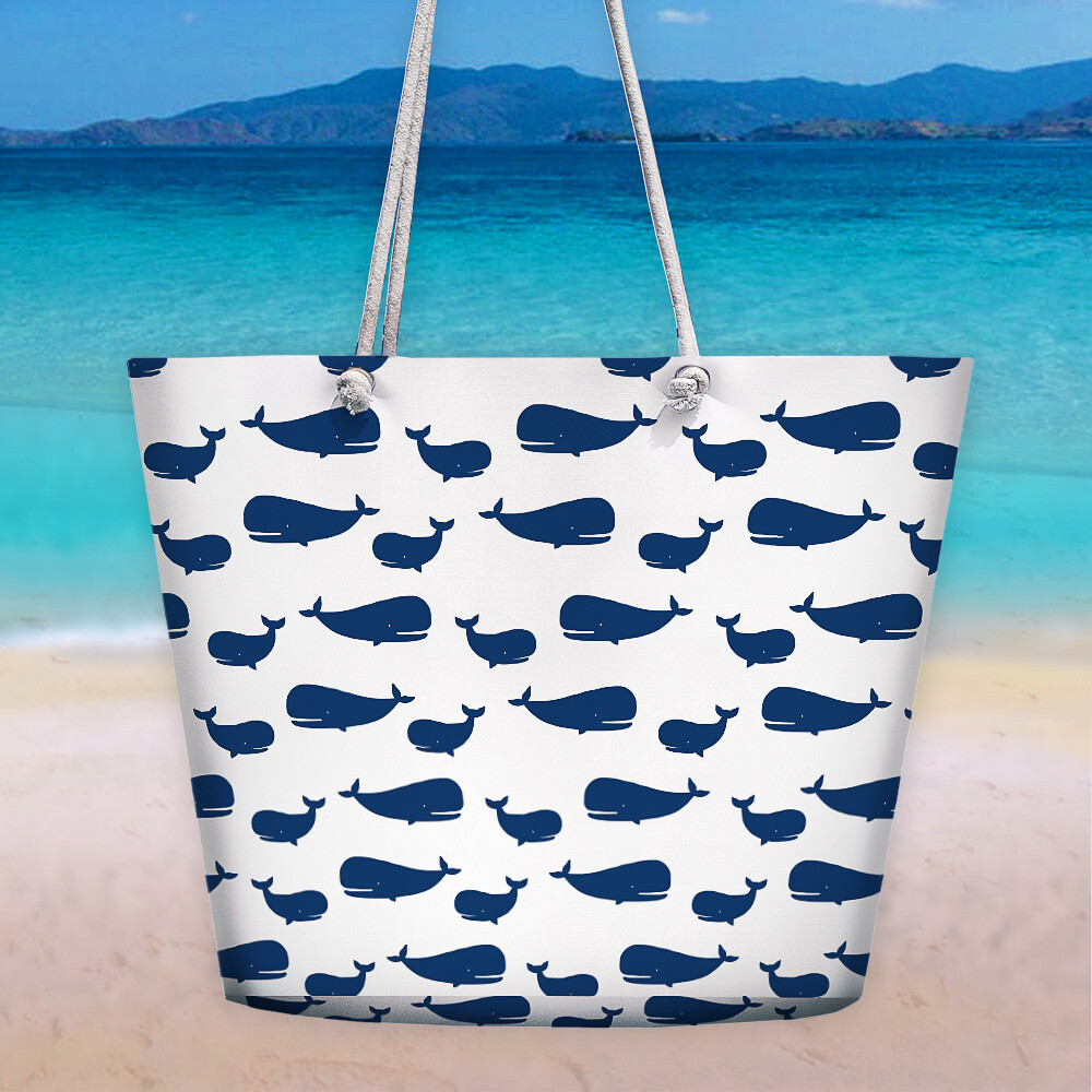 Пляжная сумка Malibu Киты