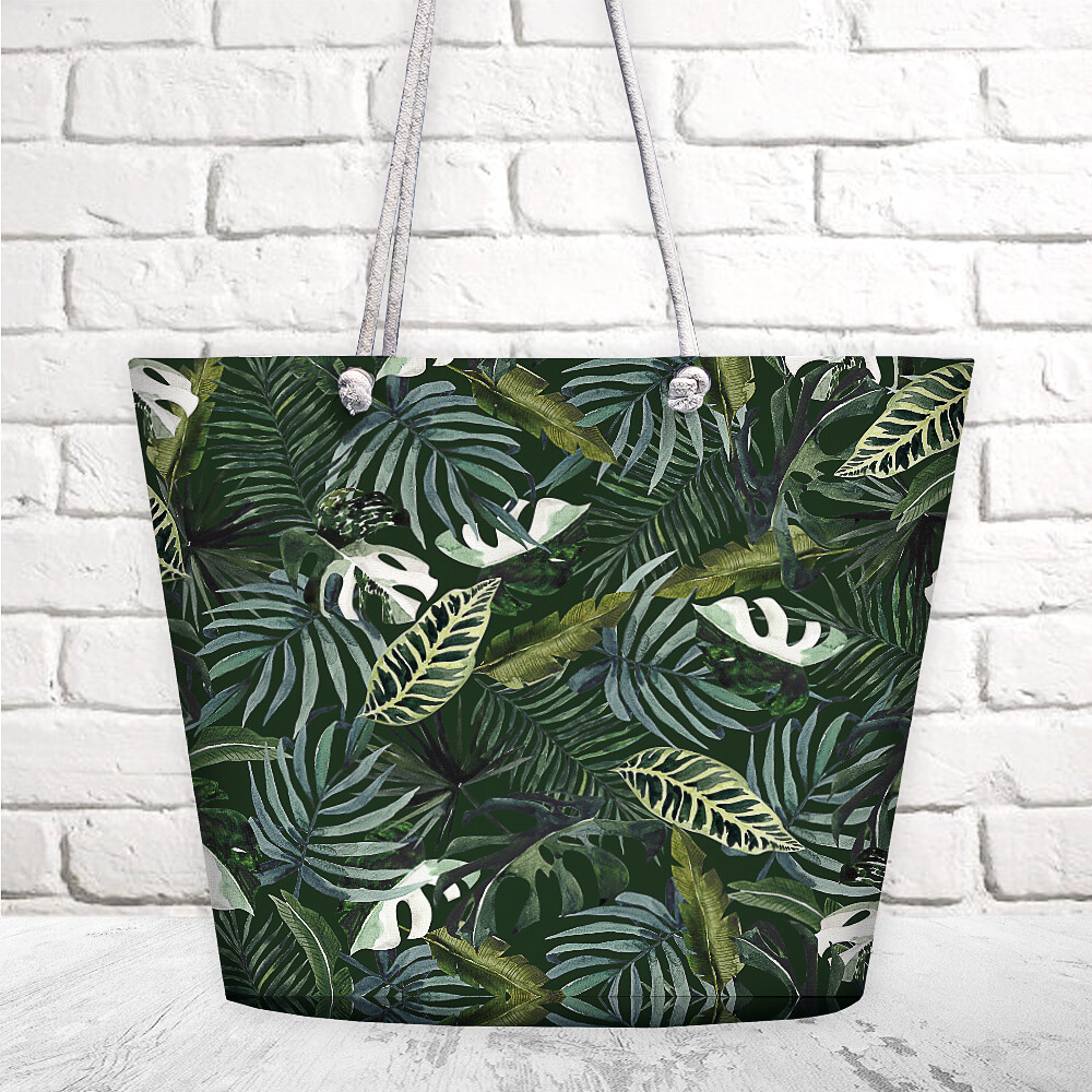 Пляжная сумка Malibu Тропические листья