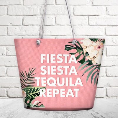 Пляжна сумка Malibu Fiesta siesta tequila repeat
