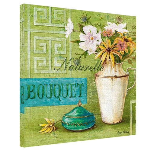 Картина на ткани, 50х50 см Naturelle bouquet
