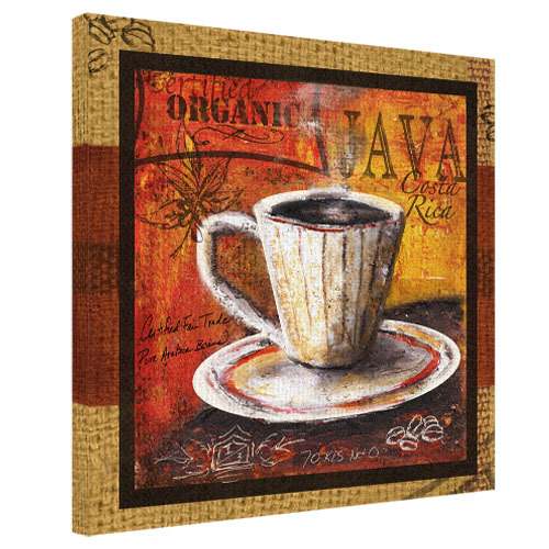 Картина на ткани, 50х50 см Java Costa Rica