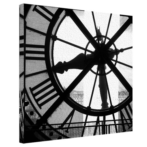 Картина на ткани, 50х50 см Musee d'Orsay Clock, Paris