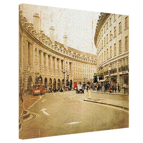 Картина на ткани, 50х50 см Риджент-стрит, Лондон