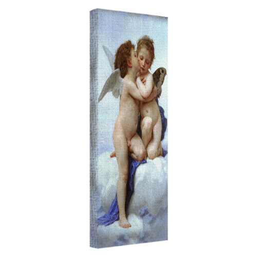 Картина на ткани, 30х65 см Ангелочки