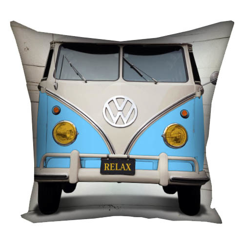 Подушка с принтом 30х30 см Volkswagen relax