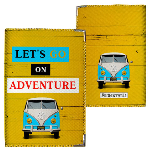 Обложка на паспорт Let`s go on adventure