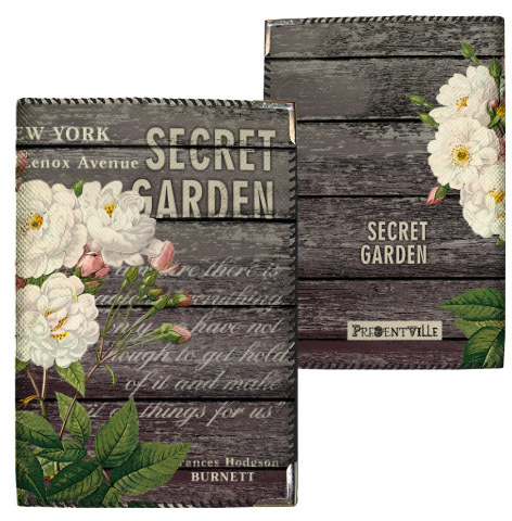 Обложка на паспорт Secret Garden